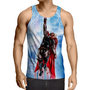 Cool Thor 3D Printed Thor Tank Top