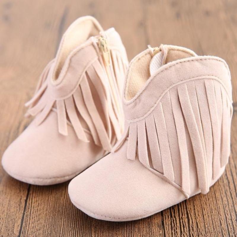 Soft-Sole Baby Mossasin Shoes