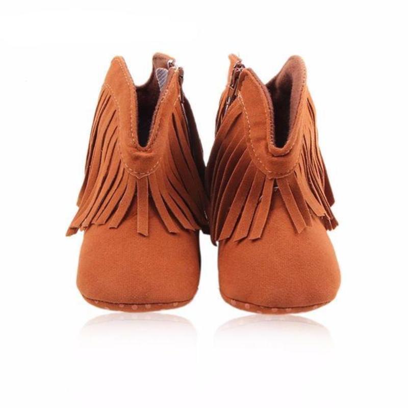 Soft-Sole Baby Mossasin Shoes