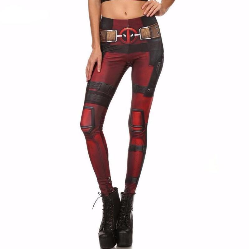 DeadPool 3D Printed Printed Legging for Woman