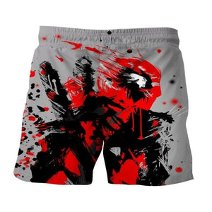 Deadpool Art 3D Printed Short