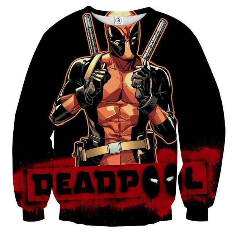 Deadpool Cover 3D Printed Sweatshirt