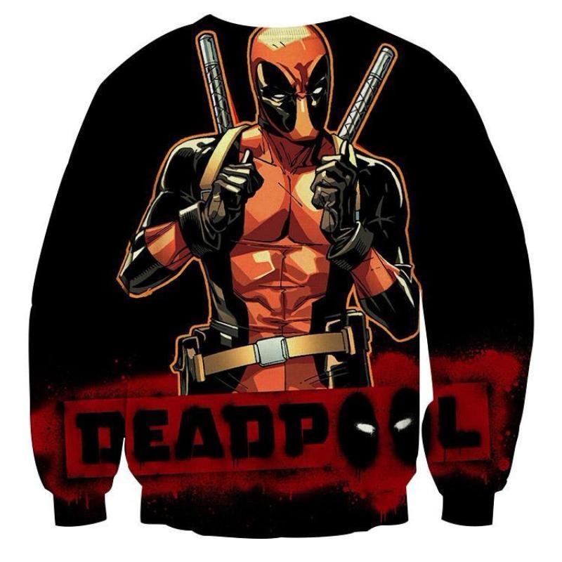 Deadpool Cover 3D Printed Sweatshirt