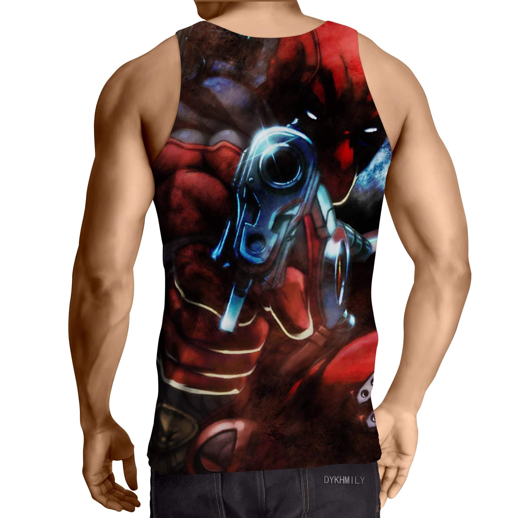 Gunpoint 3D Printed Deadpool Tank Top