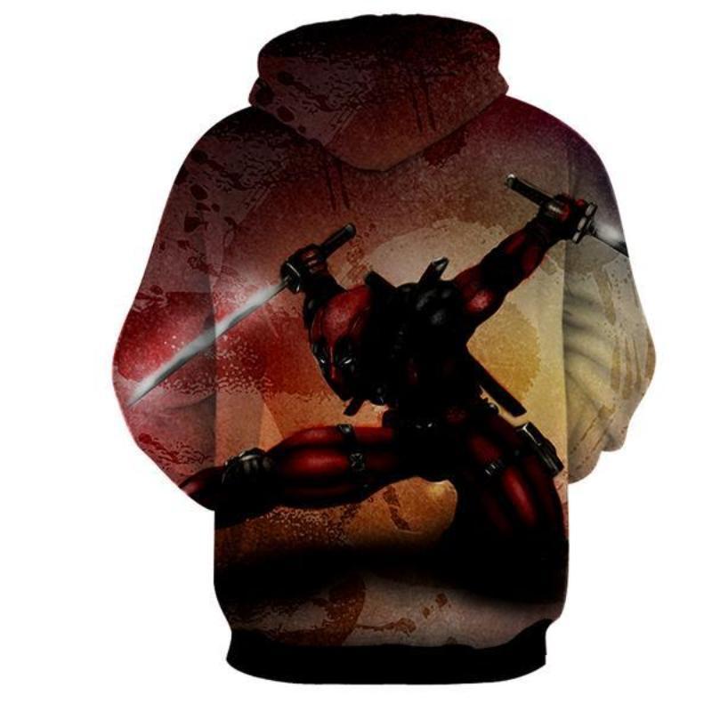 Swords Deadpool Hoodie