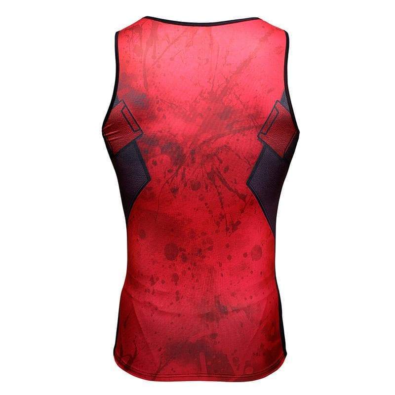 Unique Unisex 3D Printed Deadpool Tank Top