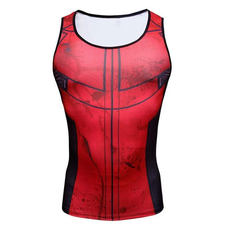 Unique Unisex 3D Printed Deadpool Tank Top