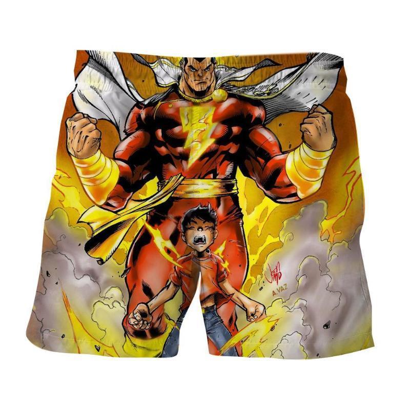 Shazam 3D Printed Shazam Shorts