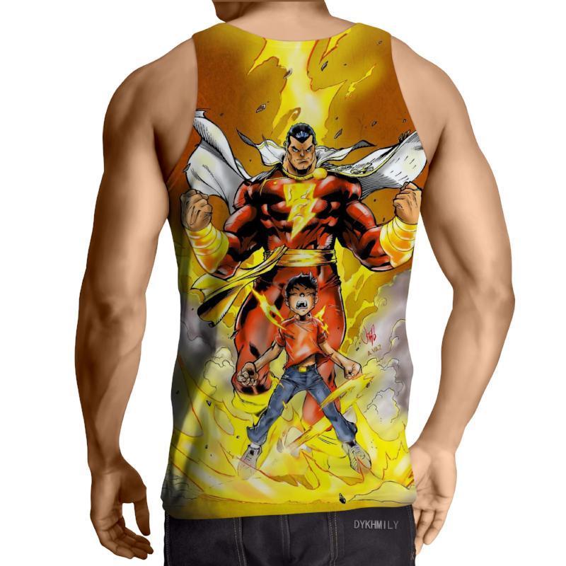 Shazam Dominant 3D Printed Shazam Tank Top