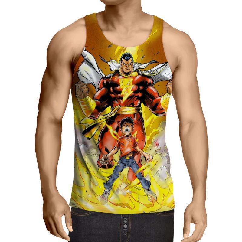 Shazam Dominant 3D Printed Shazam Tank Top