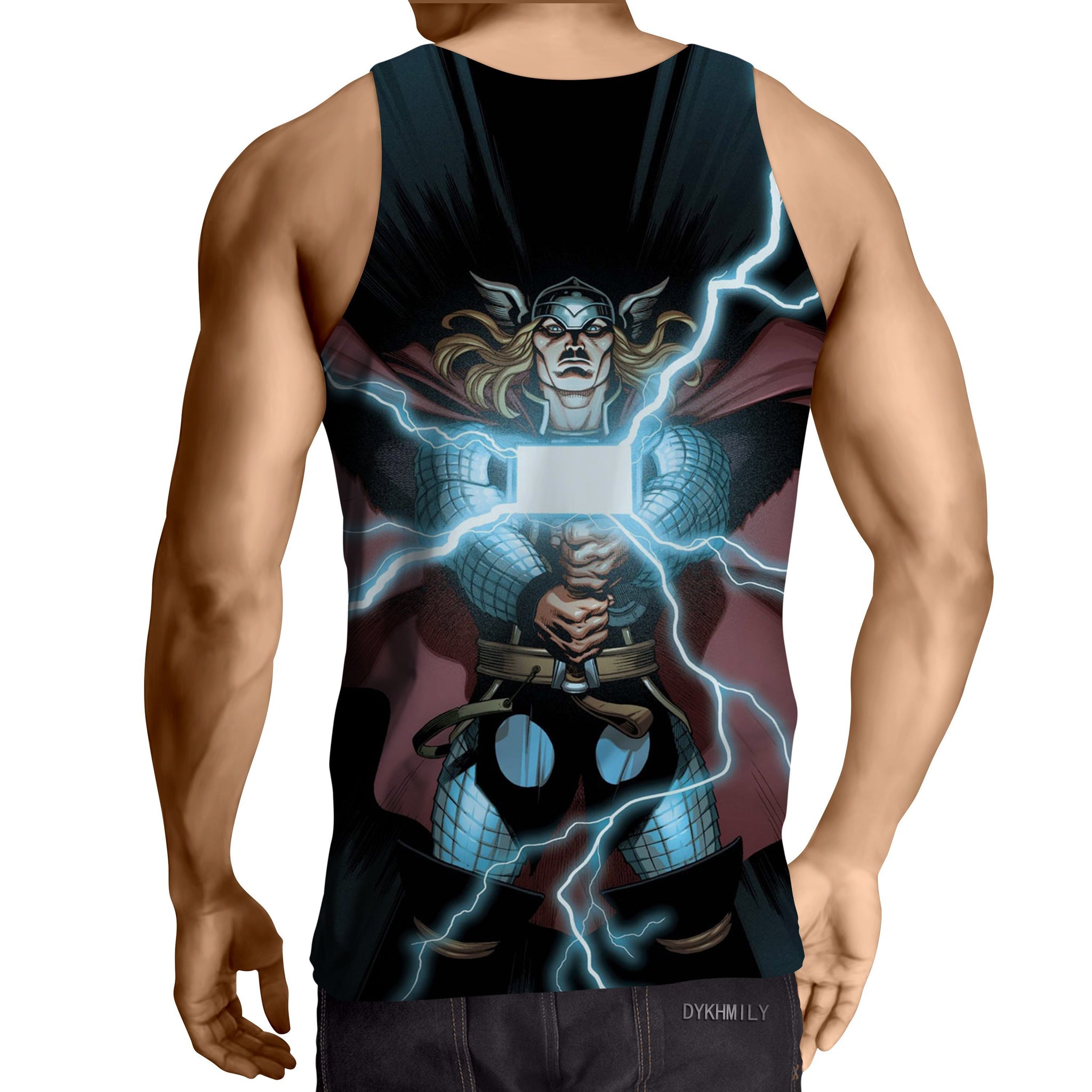Electric Thor Hammer 3D Printed Thor Tank Top