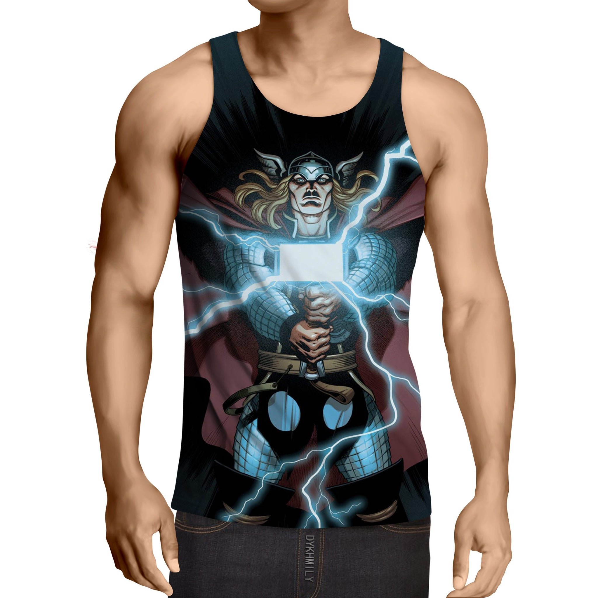 Electric Thor Hammer 3D Printed Thor Tank Top