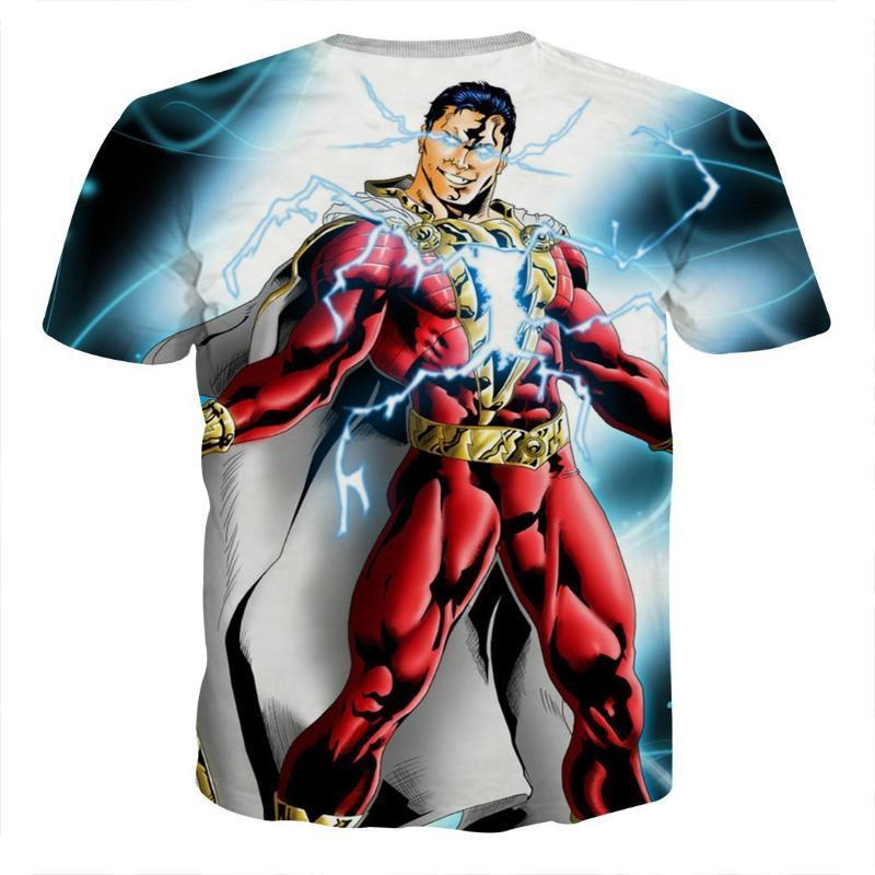 Electrifying 3D Printed Shazam T Shirt
