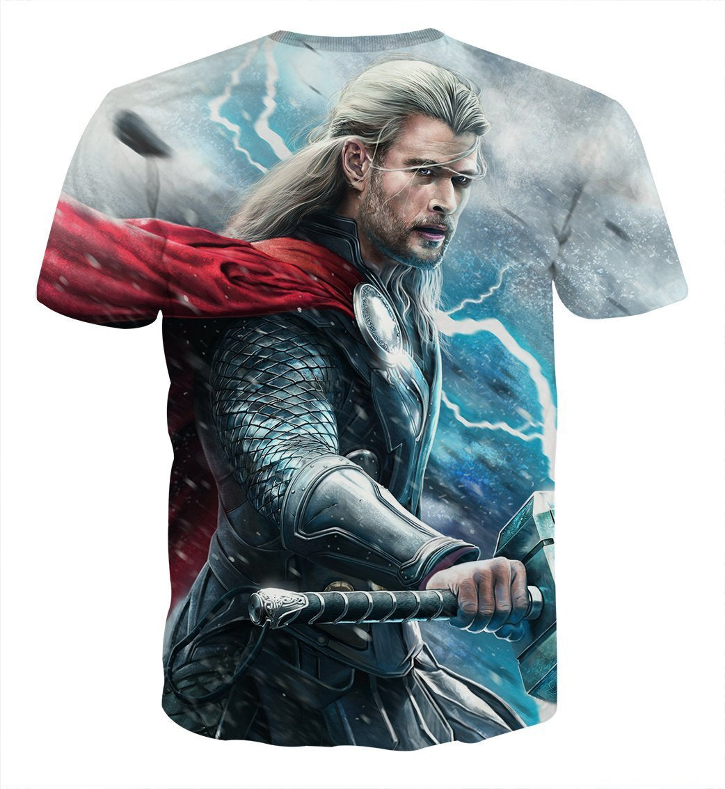 Electrifying Thor 3D Printed Thor T-shirt