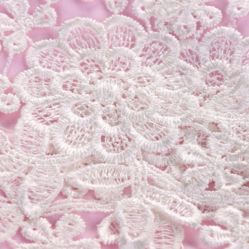 Floral Lace Jumpsuit For Baby Girls