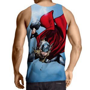 Flying Thor 3D Printed Thor Tank Top