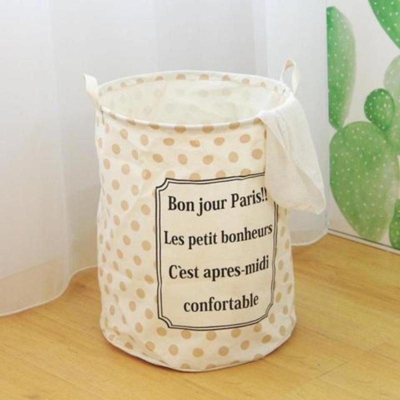 French Analogy Nursery Storage Laundry Basket