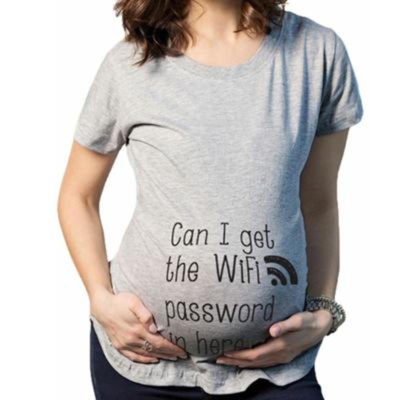 Funny Graphic Pregnancy T-Shirt