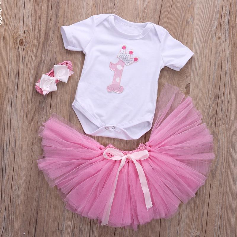 1st Birthday Tutu Frock Baby Girl Dress Ideal