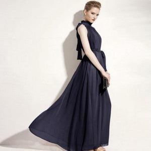 Chiffon Maxi Maternity Dress