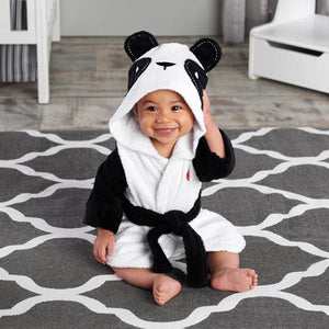 Unisex Baby Panda Costume Plush Jumpsuit