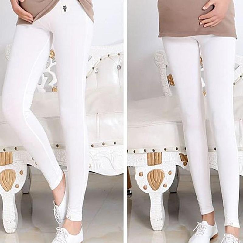 High Waist Modal Adjustable Maternity Leggings