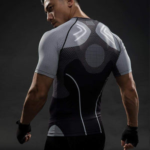 Iron Man Arc Reactor 3D Printed Iron Man T Shirt