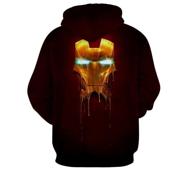 Iron Man Bleed Goodness Iron Man Hoodie