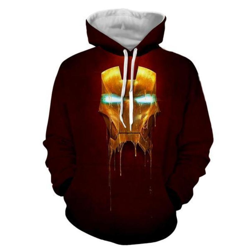 Iron Man Bleed Goodness Iron Man Hoodie