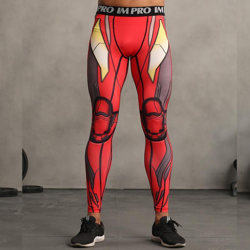 Iron Man Pants Original Elastic 3D Printed Iron Man Pant