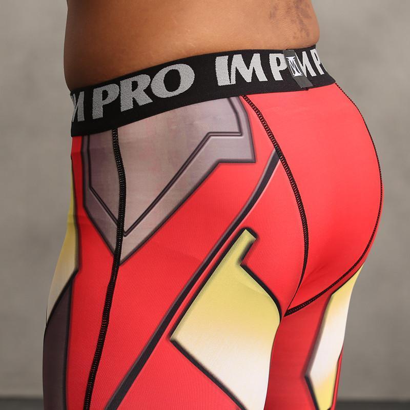 Iron Man Pants Original Elastic 3D Printed Iron Man Pant