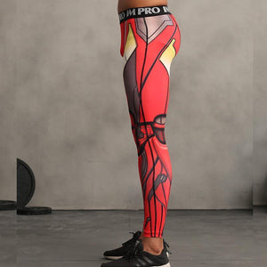 Iron Man Pants Original Elastic 3D Printed Iron Man Pant