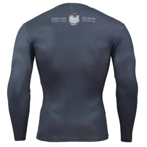 Iron ManFuturistic 3D Printed Long Sleeve Shirt