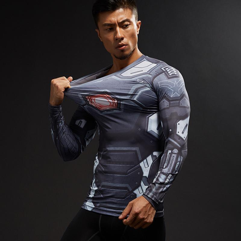 Iron Man Shirt Hero 3D Printed Iron man Long Sleeve Shirt
