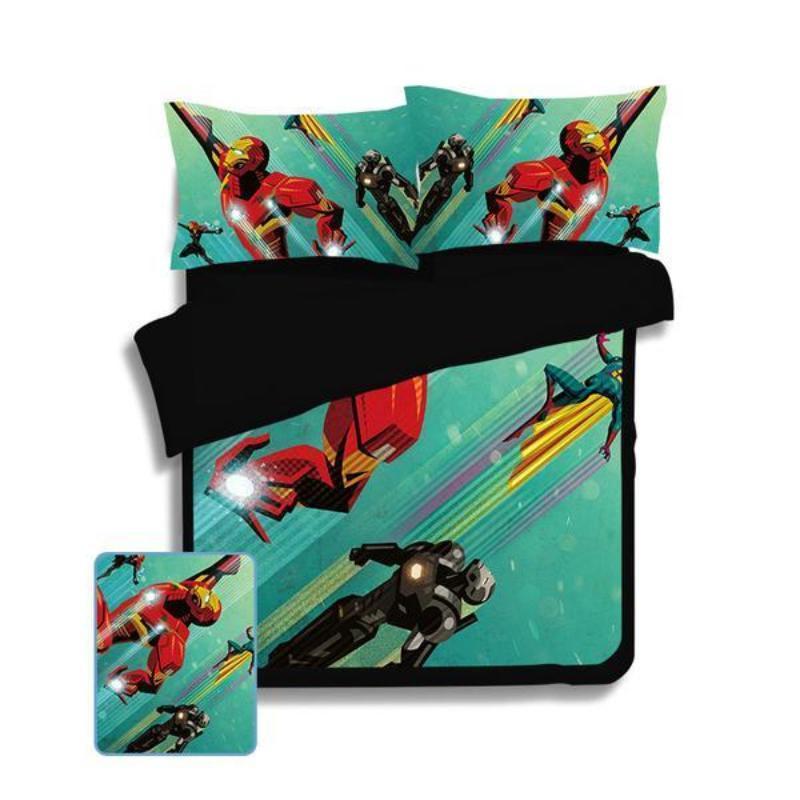 Iron Man Victory Is Ours Iron Man Bed Set