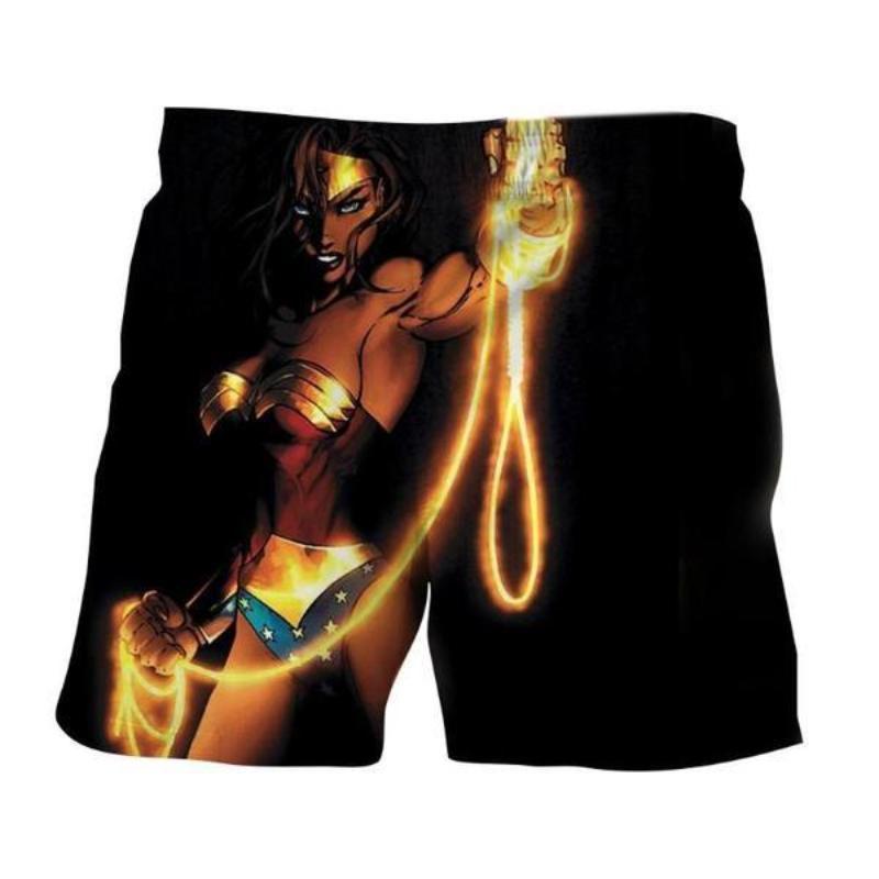 Ironchain Wonder Woman Shorts