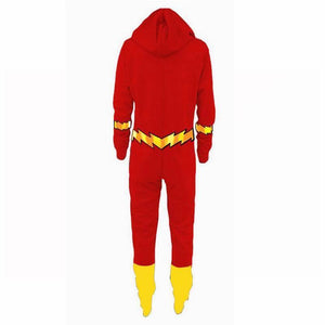 The Flash Lightning Bolt Cosplay Bodysuit Onesies