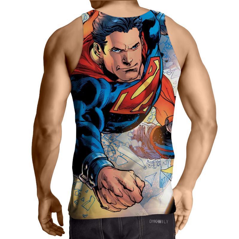 Justice League: 3D Printed Superman Tank Top