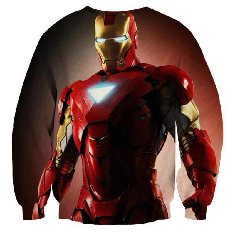 Lets Show Them 3D Printed Iron Man Sweatshirt