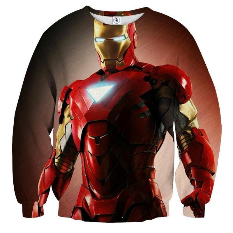 Lets Show Them 3D Printed Iron Man Sweatshirt