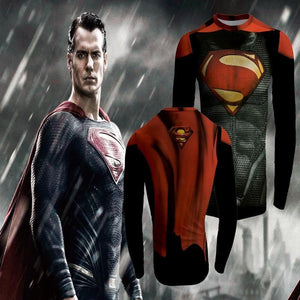 Man Of Steel Body 3D Printed Long Sleeve Shirt