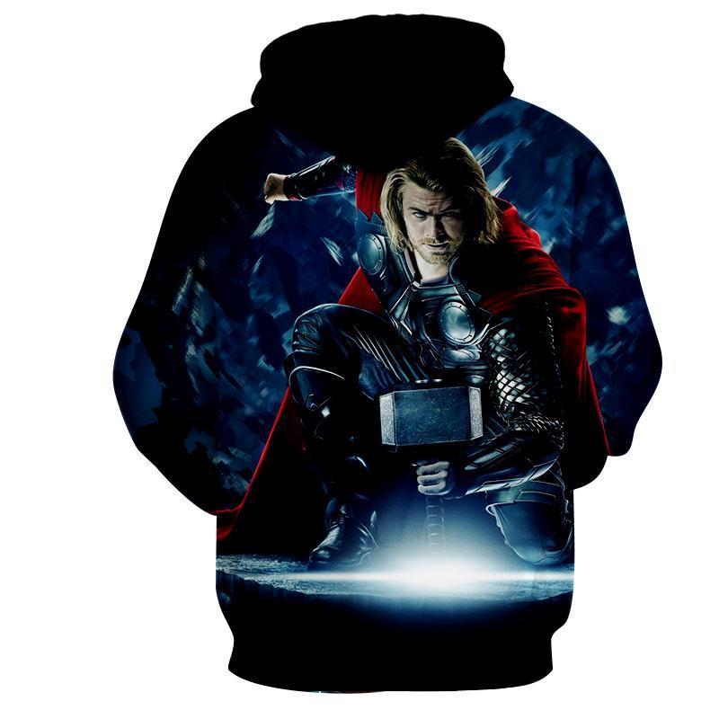 Marvellous Thor Hoddie 3D Printed Thor Hoodie