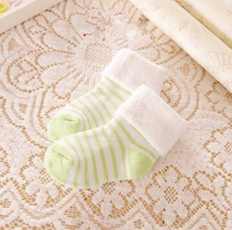 2017 New Winter Striped Terry Socks