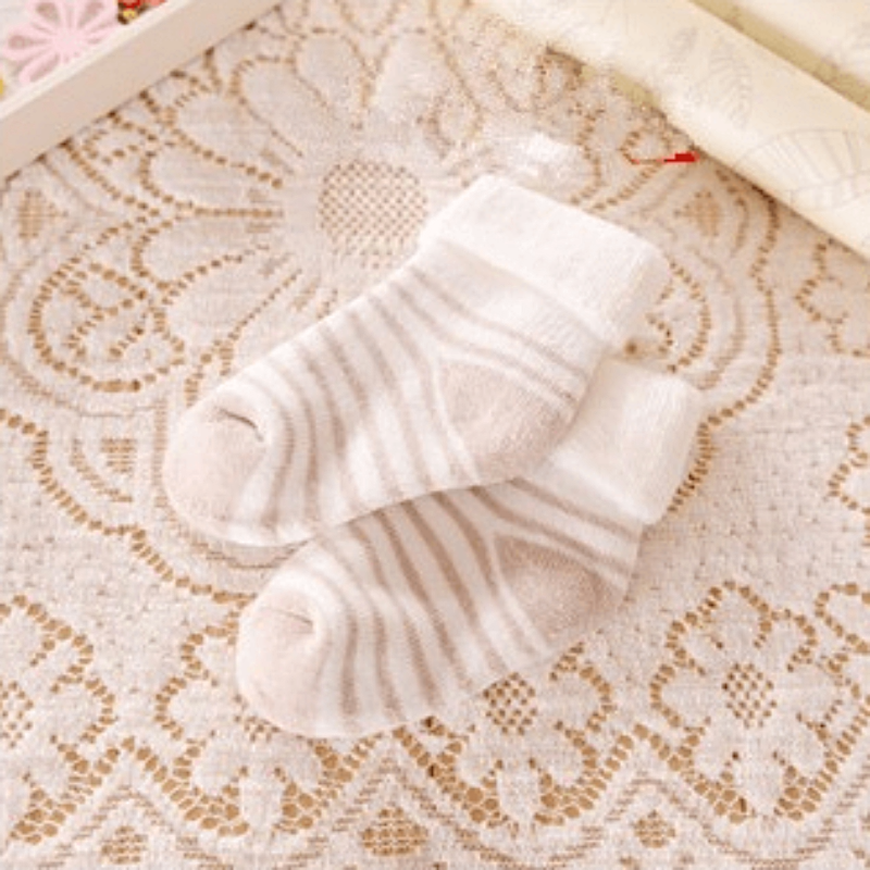 2017 New Winter Striped Terry Socks