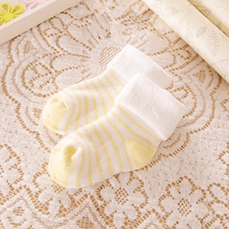 2017 New Winter Striped Terry Socks