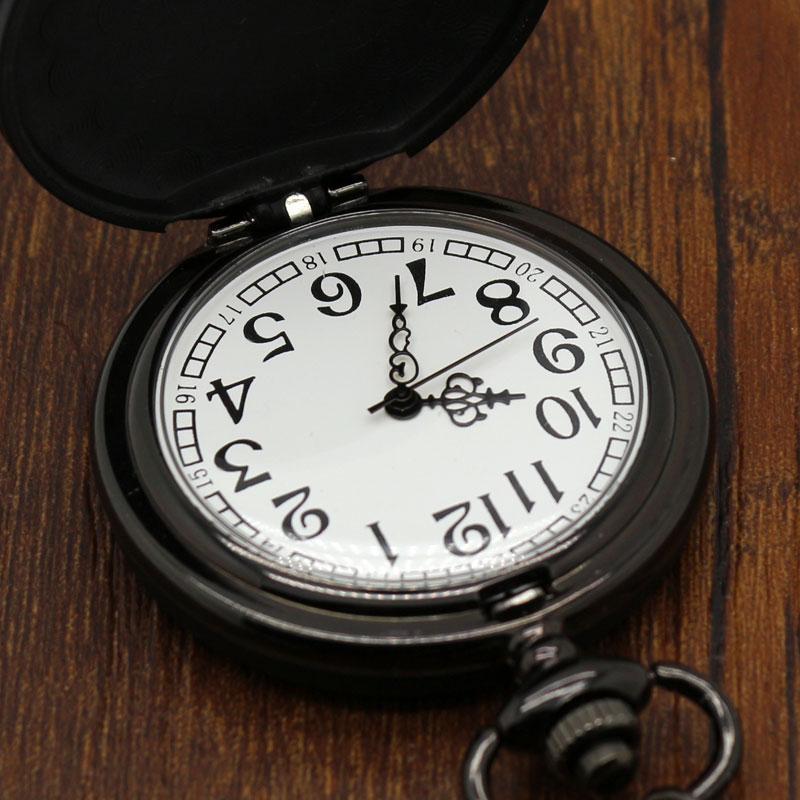 Red And Black DeadPool Pocket Watch