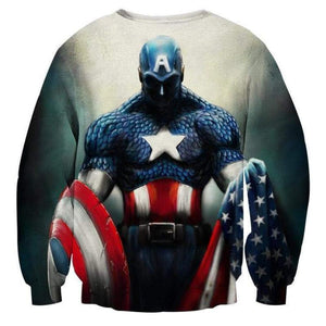 Regolith 3D Printed Captain America Sweatshirt