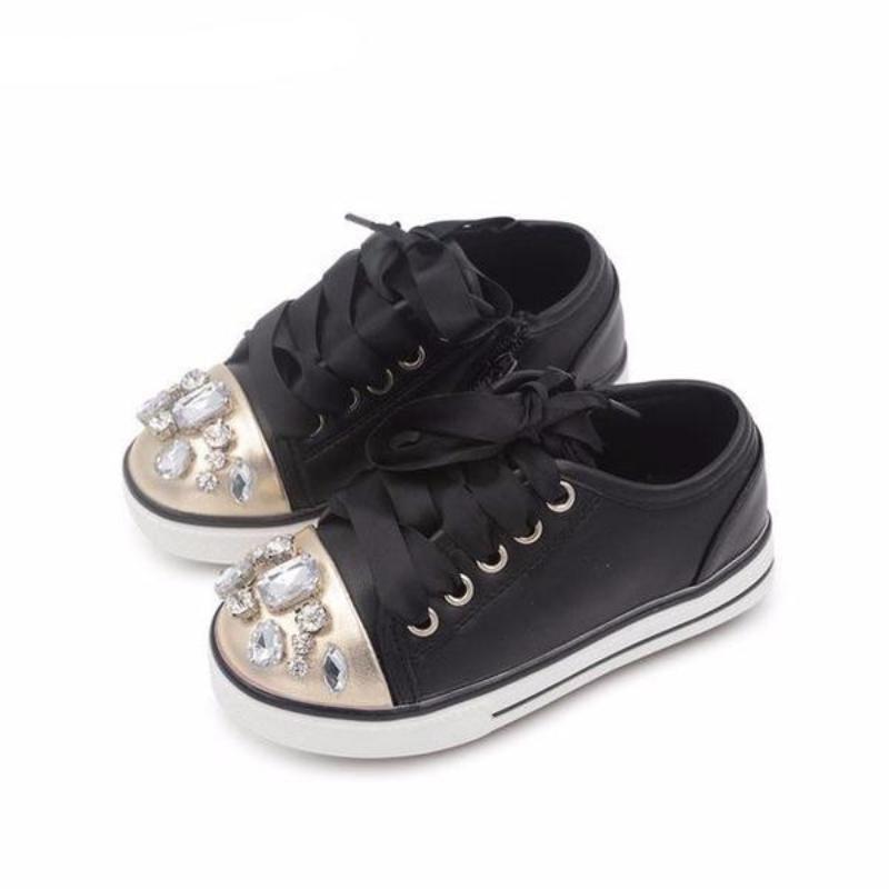 Rhinestone Flat Shoes