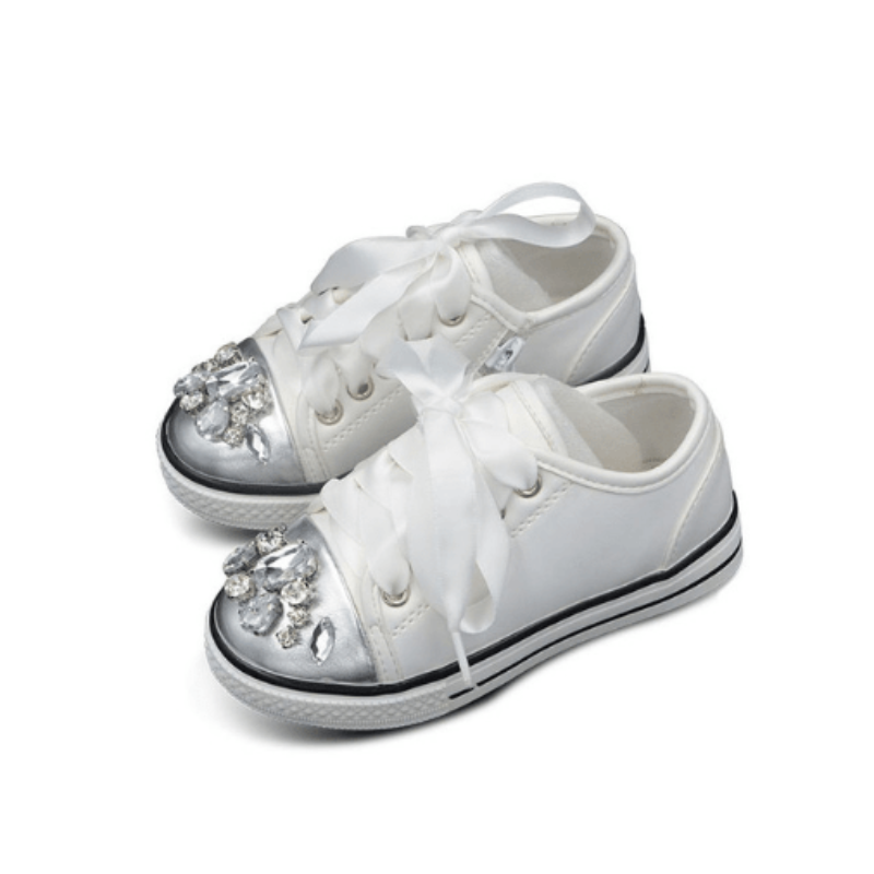 Rhinestone Flat Shoes