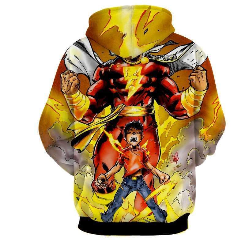 Shazam Dominant 3D Printed Shazam Hoodie